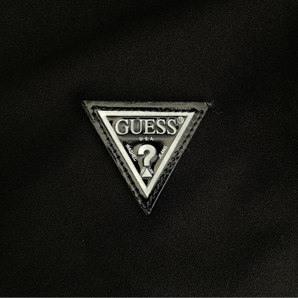 Guess Black Long Sleeve Zip Dress - Picture 4 of 6